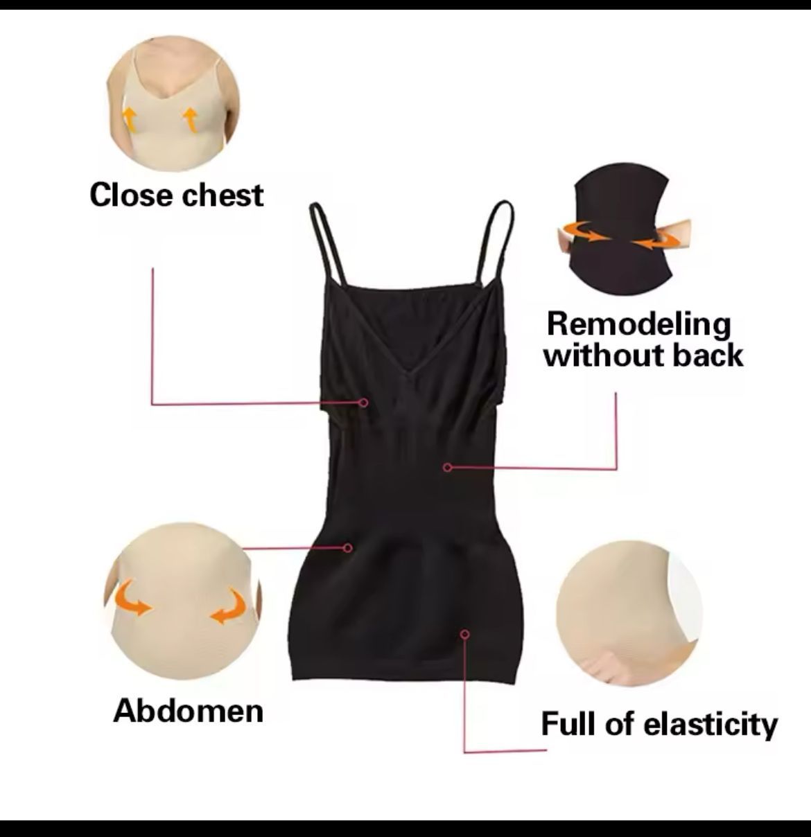 FAJA BLUSA MOLDEADORA POSPARTO COLOR & TALLA